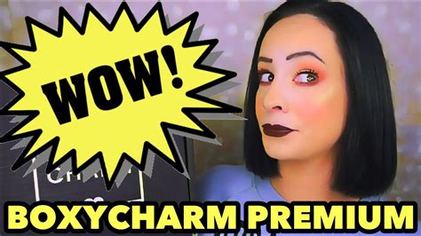 Ummmm Wow Boxycharm Premium Unboxing Review March Youtube