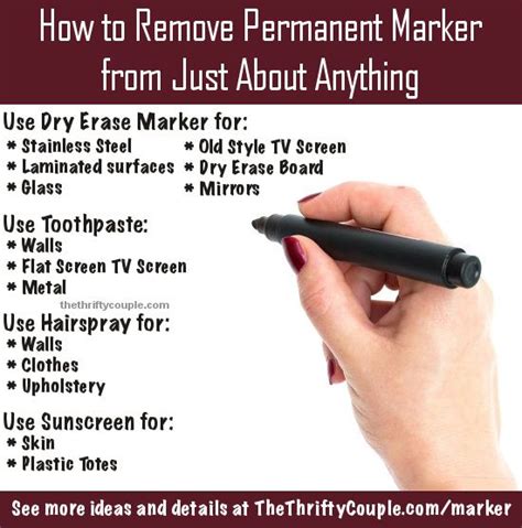 How To Remove Permanent Marker Stain From Fabric Howtoremvo