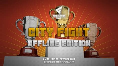 City Fight Magdeburg Esport Ev Verbindet Esport Und Sport Gaming