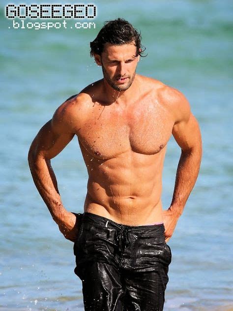 go see geo shirtless sunday slurpee australian first bachelor sighted shirtless at bondi
