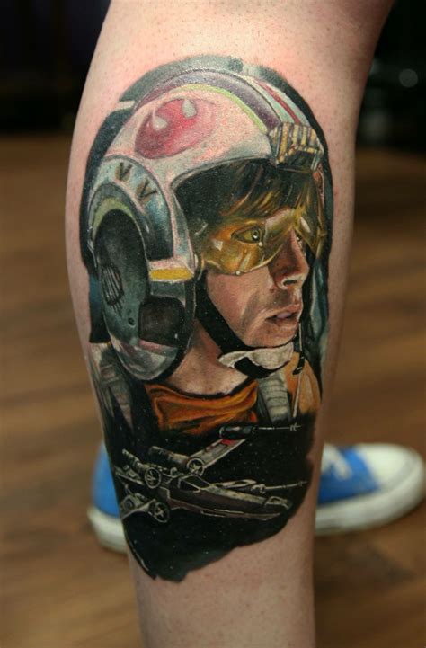 Luke Skywalker Star Wars Tattoo