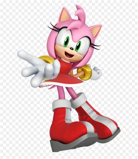 Free Sonic Sega Allstars Racing Sonic The Hedgehog Amy Rose Cartoon
