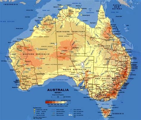 Maps Of Australia Road Map