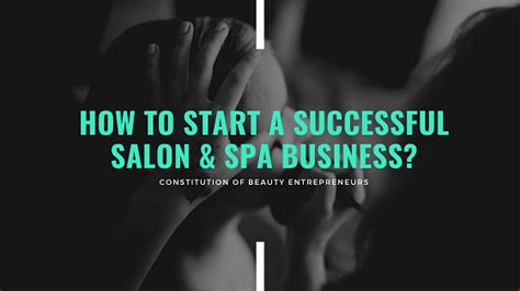 how to start a successful salon and spa business