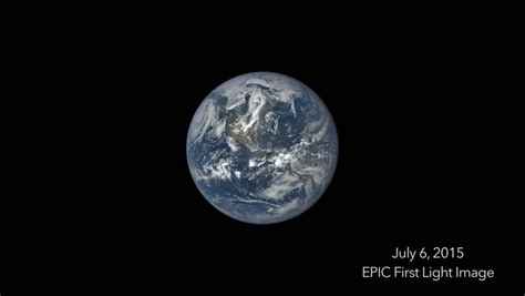 Earth From 1 Million Miles Away One Year Time Lapse Video Space