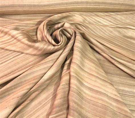 Raw Silk 54 Wide Beautiful Natural Raw Noil Silk Fabric Etsy