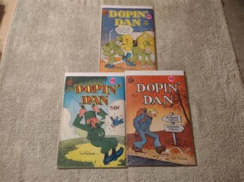 Dopin Dan 1 2 3 1972 Underground Comics Ebay