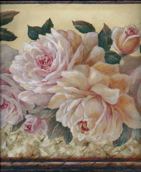 44 Victorian Cabbage Rose Wallpaper