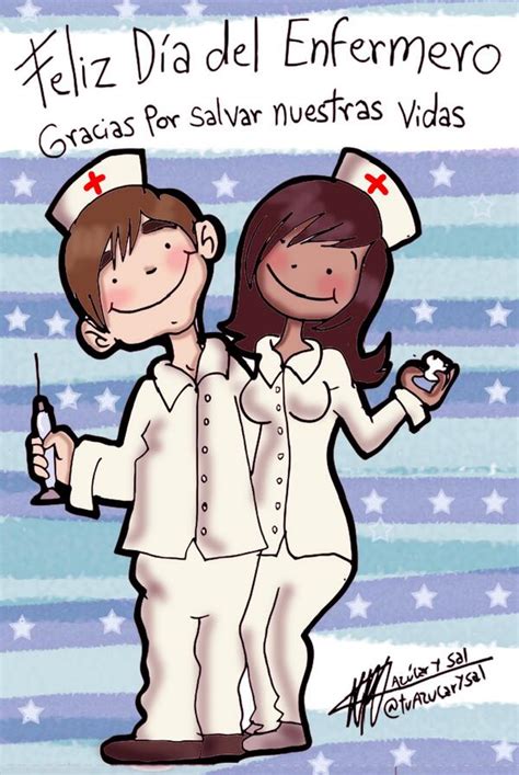 Día del enfermero y enfermera. Feliz día del Enfermero (a)