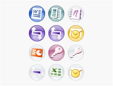 Microsoft Clipart Icon Office 2007 Package Icons Hd Png Download