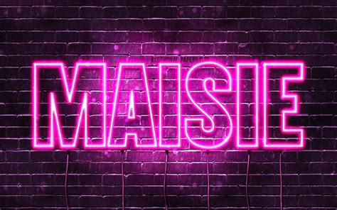 Download Wallpapers Maisie 4k Wallpapers With Names Female Names