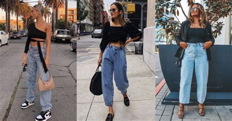Outfits Con Baggy Jeans Para Que Tus Piernas Se Sientan Libres Tips Mujeres De 40