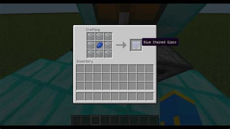 Minecraft Jak Zrobić Niebieskie Szkło Minecraft How To Make Blue