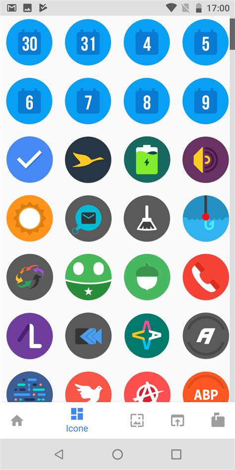 Oneui Circle Icon Pack Mette A Disposizione Oltre 5200 Icone A Tema