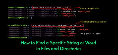 Maybe you would like to learn more about one of these? How to Find a Specific String or Word in Files and Directories