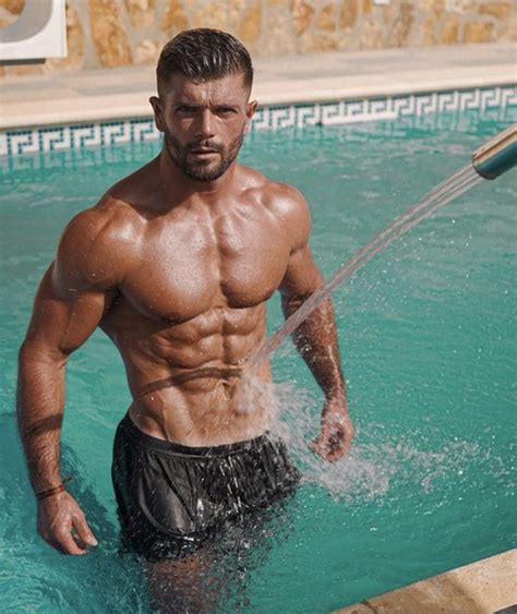 French Model Fabien Sassier And His Incredible Abs Matthews Island