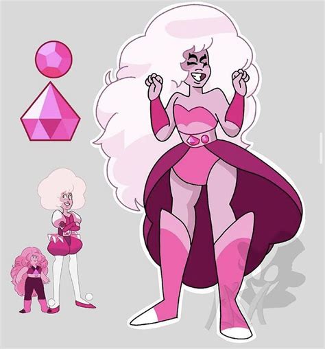 Rose Quartz And Pink Diamond Coral Steven Universe Gem Steven