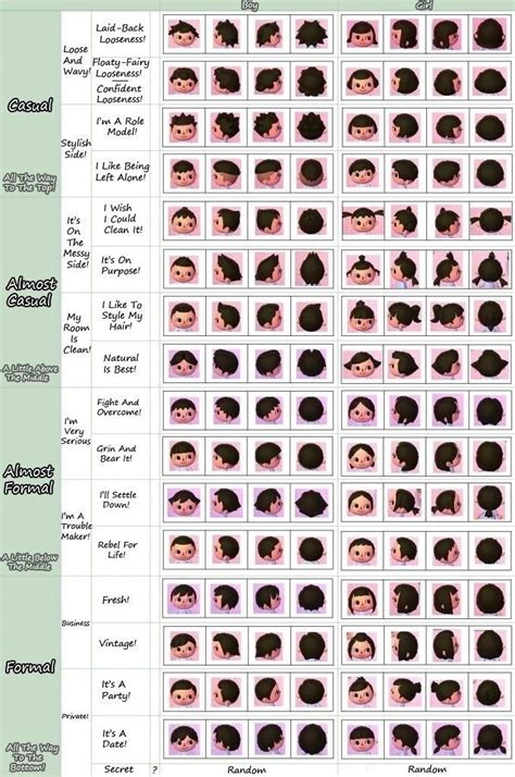In the city, when you go to shampoodle and talk to harriet, after paying 3,000 bells, you can change your hairstyle, anywhere from the style to the color. Hairstyles In Acnl : Hairstyles In Animal Crossing New ...