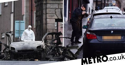 Footage Shows Car Bomb Laid By New Ira Explode Outside Court Metro News