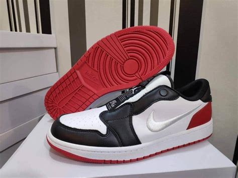 10000印刷√ Nike Air Jordan 1 Low Black Toe Price Philippines 282780
