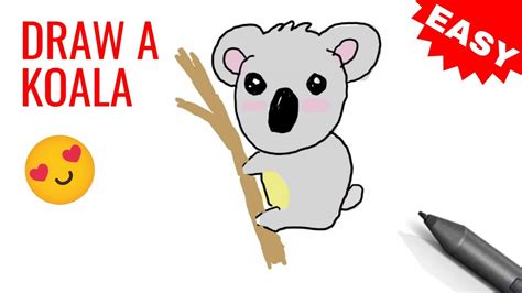 How To Draw A Koala Easy Drawing Koalas Step By Step Beginner Guide