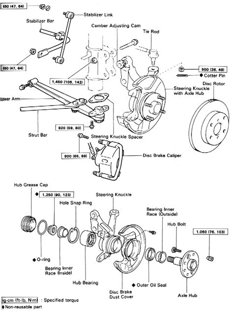 Front Axle Assembly Diagram