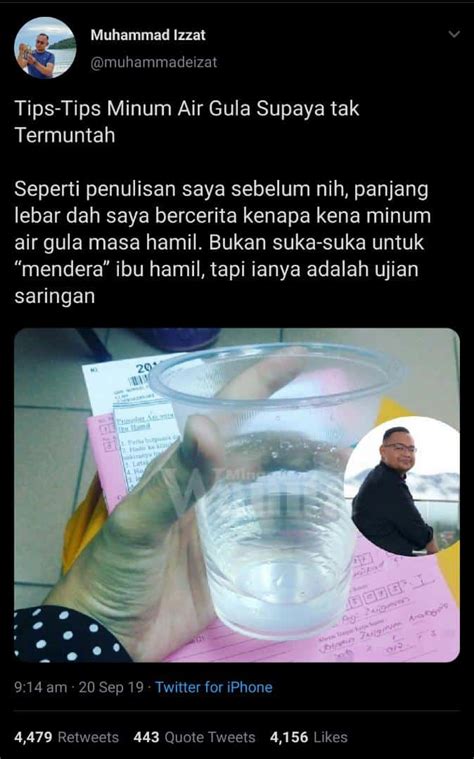 Carilah susu ibu mengandung yang kurang gula. Muntahkan Air Gula Siap Tak Beritahu Nurse, Ibu Terkilan ...