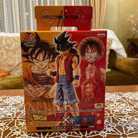 Dragon Ball Z X One Piece Collaboration Dx Assembled Figure Goku Ver