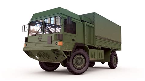 Man Military Truck 3d Model Max