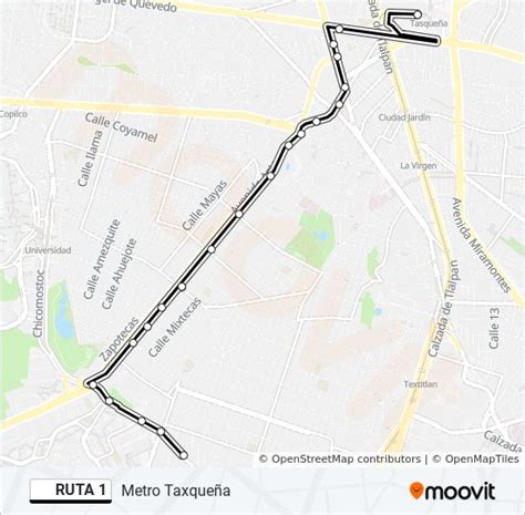 Ruta Horarios Paradas Y Mapas Metro Taxquena Actualizado My Xxx Hot Girl