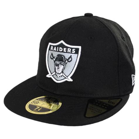 Raiders new era nfl striped cuff knit bobble hat. New Era Oakland Raiders NFL Retro Fit 59Fifty Fitted ...