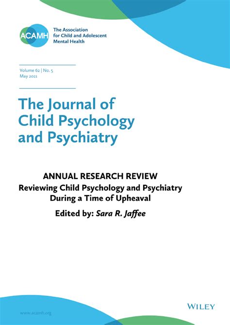 Annual Research Review Reviewing Child Psychology And Psychiatry