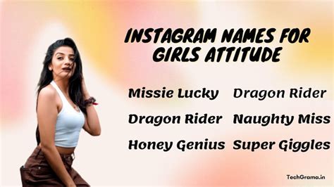 attitude stylish names for instagram for girls {2024} techgrama