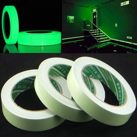 Luminous Tape Self Adhesive Glow In The Dark Safety Stage Home Warning