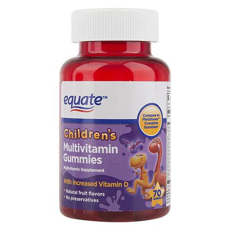 Find the products you need for overall health and wellness! (2 Pack) Equate Children's Multivitamin Gummies, 70 Ct ...