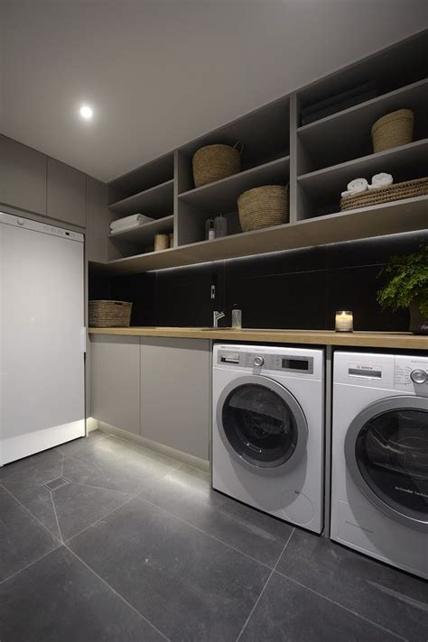 A modern laundry room is going to be a clean and fresh looking space, just like how you want your from the pictures in the mood board above you can see that most modern laundry rooms are white. Top 60 Laundry Ideas and Designs — RenoGuide - Australian ...