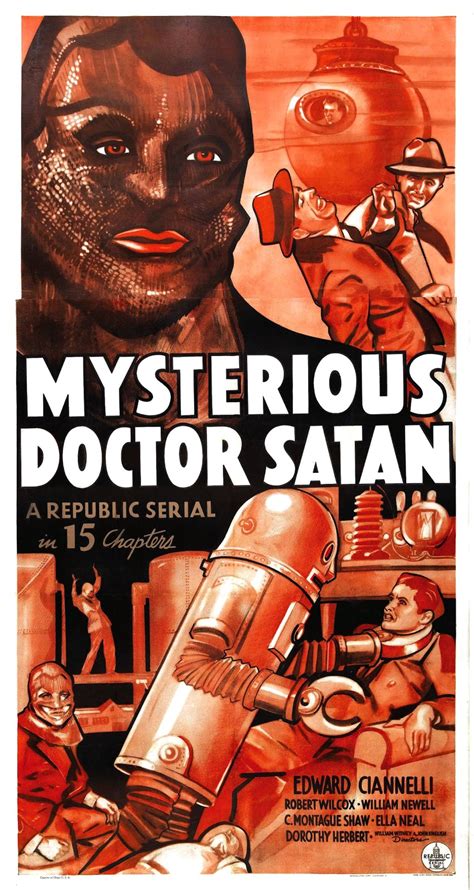 The Cathode Ray Mission Hump Day Posters Mysterious Doctor Satan 1940