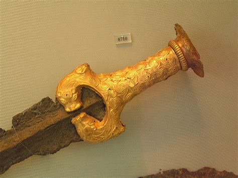 Photo National Archaeological Museum 16th Century Bc Sword