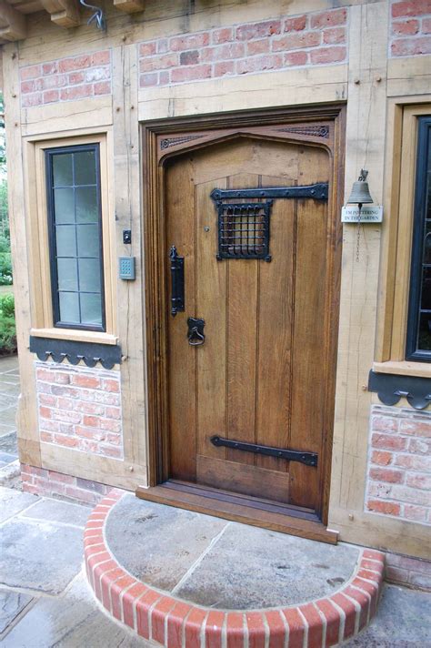 Tudor Oak Doors And Gothic 16th 17th Century Carved Styles Oak Doors