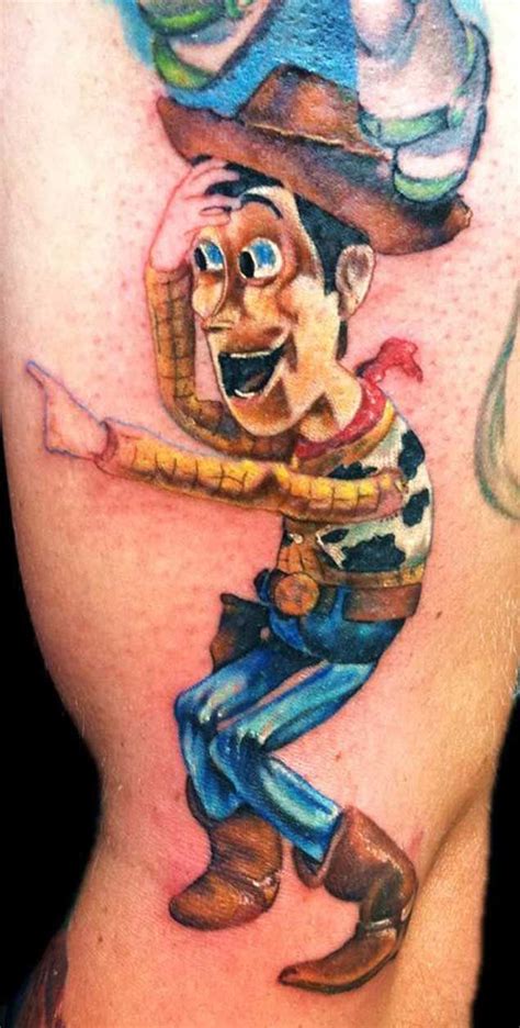 55 Toy Story Tattoos That Would Make Pixar Proud With Images Toy Story Tattoo Disney