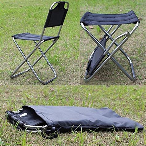 Camping chairs are convenient and comfortable for sitting around the campsite. poetryer folding chair Camping Chair Portable Aluminum ...