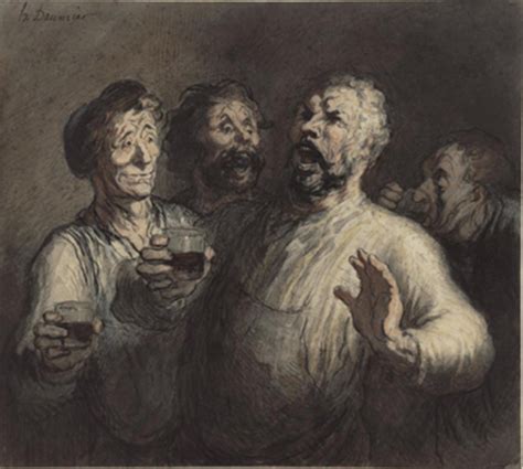 Depicting Modernity The Drawings Of Honoré Daumier Nitram Charcoal