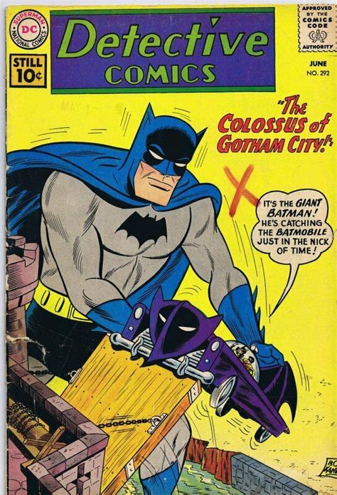Detective Comics 292 Original Vintage 1961 Dc Comics Batman Comic