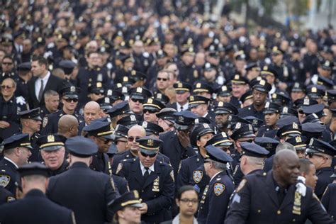 the latest funeral for slain nyc police officer concludes breitbart