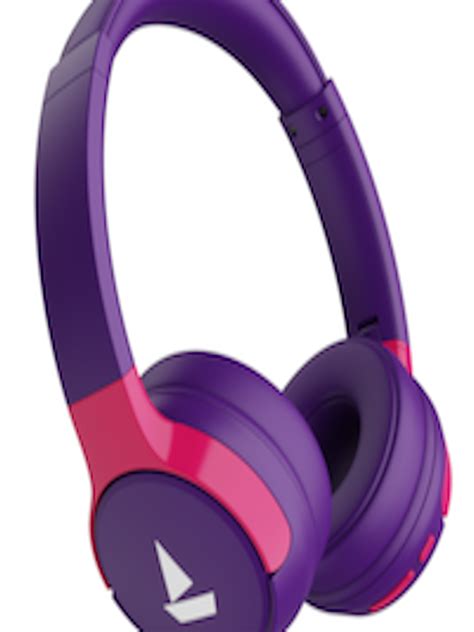 Buy Boat Rockerz 650 M Techno Purple On Ear Bluetooth Headset With 60