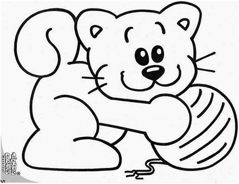 Maestra de Infantil: Dibujos infantiles de animales para colorear