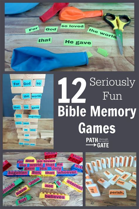 12 Seriously Fun Bible Memory Games Perfect For Home Or Classroom Use