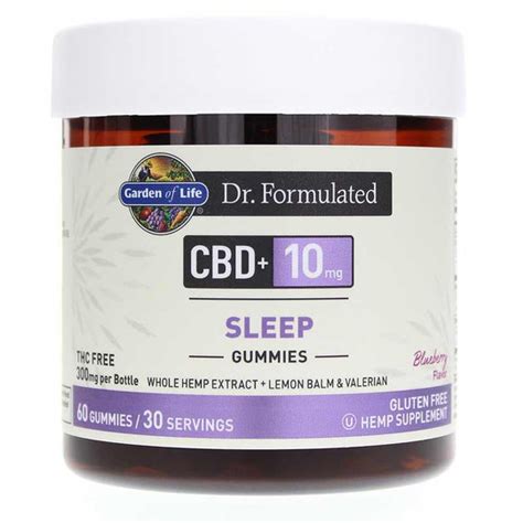 Dr Formulated Cbd Sleep Gummies 10 Mg Garden Of Life