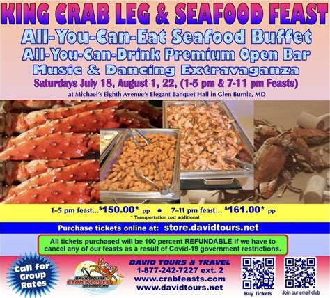Baltimore Seafood Feast Ticket Store Seafood Feast King Crab Legs