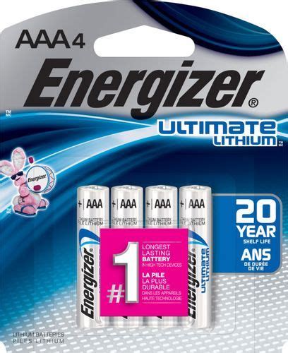 Delivering products from abroad is always free, however, your parcel may be subject to vat, customs duties or other taxes, depending on laws of the country you live in. Energizer - Ultimate Lithium AAA Batteries (4-Pack) | Cool ...